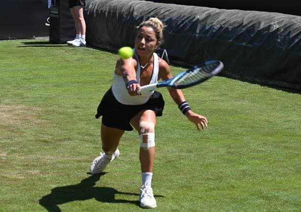 20.06.2026 xhpx Bad Homburg, Kurpark Tennisturnier der Kategorie WTA, Tennis Damen 500 der WTA Tour Bad Homburg Open 2026 Renata Zarazua (MEX) gegen Mariella Thamm (GER) Bild zeigt *** June 20, 2026 xhpx Bad Homburg, Kurpark WTA 500-category tennis tournament on the WTA Tour