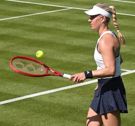 20.06.2026 xhpx Bad Homburg, Kurpark Tennisturnier der Kategorie WTA, Tennis Damen 500 der WTA Tour Bad Homburg Open 2026 Abschiedsmatch Angelique Kerber gegen Freundin Ana Ivanovic Bild zeigt: Angelique Kerber *** June 20, 2026 xhpx Bad Homburg, Kurpark WTA 500-category tennis tournament on the WTA Tour