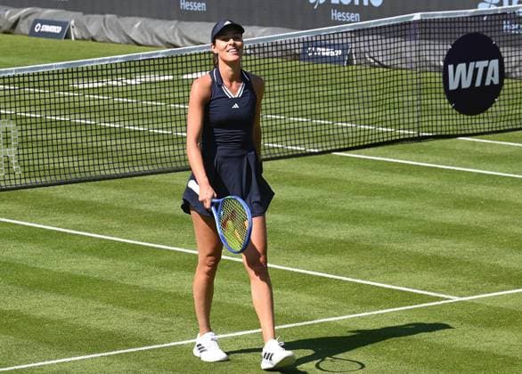 20.06.2026 xhpx Bad Homburg, Kurpark Tennisturnier der Kategorie WTA, Tennis Damen 500 der WTA Tour Bad Homburg Open 2026 Abschiedsmatch Angelique Kerber gegen Freundin Ana Ivanovic Bild zeigt: Ana Ivanovic *** June 20, 2026 xhpx Bad Homburg, Kurpark WTA 500 tennis tournament on the WTA Tour
