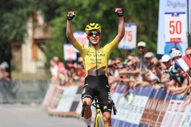 20-06-2026 La Route D occitanie; Tappa 03 Loures Barousse - Loudenvielle; 2026, Visma - Lease A Bike; Piganzoli, Davide; Loudenvielle; 