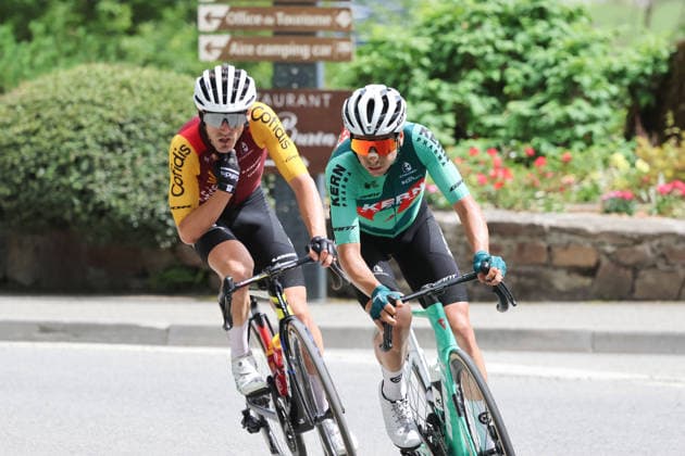 20-06-2026 La Route D occitanie; Tappa 03 Loures Barousse - Loudenvielle; 2026, Kern Pharma; 2026, Cofidis; Ruiz, Ibon; Izaguirre, Jon; 