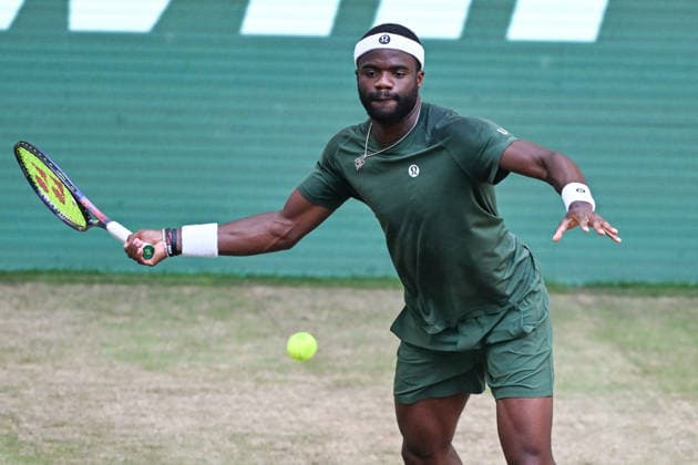 Frances TIAFOE (USA) 20.06.2026 ¢ Tennis ¢ TERRA WORTMANN OPEN ¢ ATP, Tennis Herren 500, heristo-arena-Halle (Westfalen), TERRA WORTMANN OPEN, NRW Germany *** Frances TIAFOE USA June 20, 2026 ¢ Tennis ¢ TERRA WORTMANN OPEN ¢ ATP 500, heristo arena Halle Westfalen, TERRA WORTMANN OPEN, North Rhine-Westphalia, Germany,detected_source_language Copyright: xpepphotox xPeterxEppingerx pep00321, pep_20260620_hm_377933