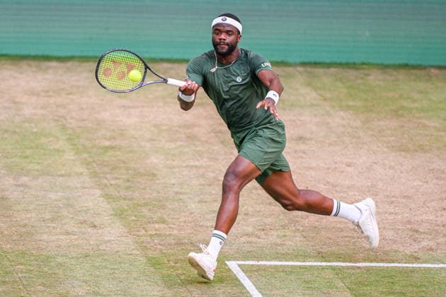 Frances TIAFOE (USA) 20.06.2026 ¢ Tennis ¢ TERRA WORTMANN OPEN ¢ ATP, Tennis Herren 500, heristo-arena-Halle (Westfalen), TERRA WORTMANN OPEN, NRW Germany *** Frances TIAFOE USA June 20, 2026 ¢ Tennis ¢ TERRA WORTMANN OPEN ¢ ATP 500, heristo arena Halle Westfalen, TERRA WORTMANN OPEN, North Rhine-Westphalia, Germany,detected_source_language Copyright: xpepphotox xPeterxEppingerx pep00321, pep_20260620_hm_378016