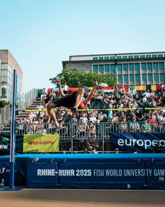 Verabschiedung Mateusz Przybylko, GER, Leichtathletik, Athletics, Tage der Ueberflieger, Essen, 20.06.2026, GER, Leichtathletik, Athletics, Tage der Ueberflieger, Essen, 20.06.2026 Essen *** Farewell to Mateusz Przybylko, GER, Track and Field, Athletics, Days of the High-Fliers, Essen, June 20, 2026, GER, Track and Field, Athletics, Days of the High-Fliers, Essen, June 20, 2026, Essen,detected_source_language Copyright: xStefanxMayerx EP_SMR