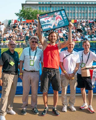 Verabschiedung Mateusz Przybylko, GER, Leichtathletik, Athletics, Tage der Ueberflieger, Essen, 20.06.2026, GER, Leichtathletik, Athletics, Tage der Ueberflieger, Essen, 20.06.2026 Essen *** Farewell to Mateusz Przybylko, GER, Track and Field, Athletics, Days of the High-Fliers, Essen, June 20, 2026, GER, Track and Field, Athletics, Days of the High-Fliers, Essen, June 20, 2026, Essen,detected_source_language Copyright: xStefanxMayerx EP_SMR