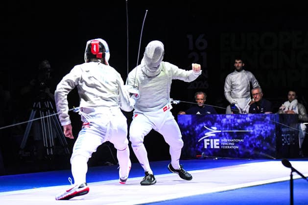 ESCRIME : Championnat d Europe Antony 2026 - 20 06 2026 Remi Garrigue (FRA) AntonyFrance  Copyright: xBaptistexAutissierx