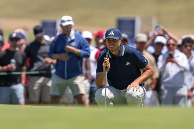 US Open Golf Championship - Round 3 Ludvig Aberg of Sweden during the third round of the 2026 US Open golf tournament at the Shinnecock Hills Golf Club in Southampton, New York, USA, 20 June 2026. SOUTHAMPTON NEW YORK UNITED STATES  Copyright: xSARAHxYENESELx