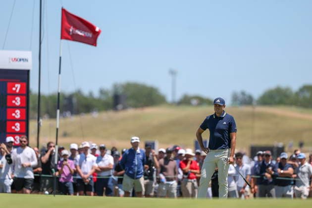 US Open Golf Championship - Round 3 Ludvig Aberg of Sweden during the third round of the 2026 US Open golf tournament at the Shinnecock Hills Golf Club in Southampton, New York, USA, 20 June 2026. SOUTHAMPTON NEW YORK UNITED STATES  Copyright: xSARAHxYENESELx