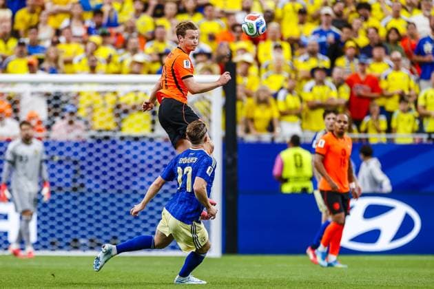 HOUSTON, 20-06-2026, Houston Stadium, Match between The Netherlands and Sweden. Picture shows Netherlands player Frenkie de Jong . Netherlands - Sweden (World Cup 2026)  x204503038x Copyright:
