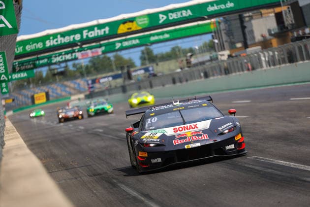 DTM, 5. + 6. Rennen DEKRA Lausitzring 2026 10 Lamborghini Temerario GT3, ABT Sportsline: Marco Mapelli- picture by Gruppe C Photography Schipkau DEKRA Lausitzring Brandenburg Germany Copyright: xGruppexCxPhotographyx