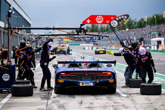 DTM, 5. + 6. Rennen DEKRA Lausitzring 2026 14 Ferrari 296 GT3 EVO, EMIL FREY RACING: Matteo Cairoli- picture by Gruppe C Photography Schipkau DEKRA Lausitzring Brandenburg Germany Copyright: xGruppexCxPhotographyx