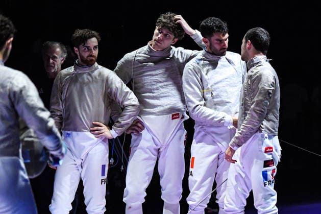 ESCRIME : Championnat d Europe Antony 2026 - 20 06 2026 Team France Sabre Homme AntonyFrance  Copyright: xBaptistexAutissierx