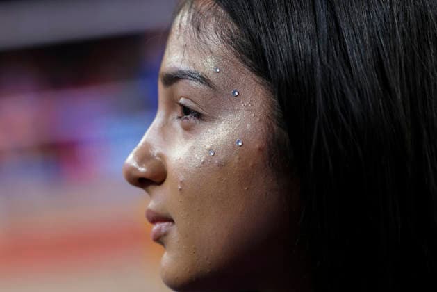 China V Brazil - Volleyball Nations League 2026 Ankara Stage A child is seen during the FIVB Volleyball Nations League (VNL) match between China and Brazil at the Ankara Arena in Ankara, Turkey, on June 20, 2026. Ankara Turkey  Copyright: xÃ‡aÄülarxOskayx originalFilename:oskay-chinavbr260620_npXf2.jpg