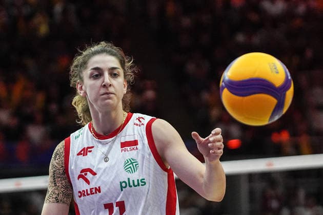 FIVB Women s Nations League 2026. Martyna Lukasik of Poland competes during the FIVB Women s Volleyball Nations League match between the Netherlands and Poland in Bangkok, Thailand, on June 20, 2026. Bangkok Bangkok Thailand  Copyright: xAnusakxLaowilasx originalFilename:laowilas-notitle260620_np8En.jpg