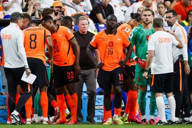 HOUSTON - Brian Brobbey of the Netherlands during a water break during the FIFA 2026 World Cup Group F match between the Netherlands and Sweden at Houston Stadium on June 20, 2026, in Houston, United States. KOEN VAN WEEL ANP FIFA World Cup, WM, Weltmeisterschaft, Fussball 2026 group stage 2026 xVIxANPxSportx xxANPxIVx 561529637 originalFilename: 561529637.jpg
