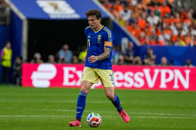 Victor Lindelof of Sweden during the match between the Netherlands and Sweden in the second round of the group stage of the 2026 World Cup, held at Houston Stadium in Houston, United States. Richard Callis Fotoarena (Richard Callis SPP)  Copyright: xRichardxCallisx xSPPx spp-en-RiCa-2965701