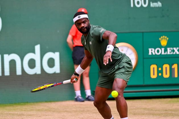 Frances Taifoe (USA) erwartet einen Ball auf der Vorhand TERRA WORTMANN Open 2026, Tennis, ATP, Tennis Herren Tennis Herren 500, Turnier, Hauptfeld, Halbfinale, 20.06.2026, TERRA WORTMANN Open 2026, Tennis, ATP, Tennis Herren 500, Turnier, Hauptfeld, Halbfinale, 20.06.2026 Halle *** Frances Taifoe (USA) prepares to return a ball on his forehand TERRA WORTMANN Open 2026, Tennis, ATP, Mens 500, Tournament, Main Draw, Semifinals, June 20, 2026, TERRA WORTMANN Open 2026, Tennis, ATP, Men’s 500, Tournament, Main Draw, Semifinals, June 20, 2026, Halle,detected_source_language Copyright: xEibner-Pressefoto RobertxGertzenx EP_RGN