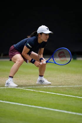 Lexus Nottingham Open - Day Six Shuko Aoyama competes during the semi-final doubles match at the 2026 Lexus Nottingham Open Women s tennis tournament at the Nottingham Tennis Centre in Nottingham, England, on June 20, 2026. Nottingham Great Britain United Kingdom  Copyright: xOwenxHammondx originalFilename:hammond-2026lexu260620_npMQ5.jpg