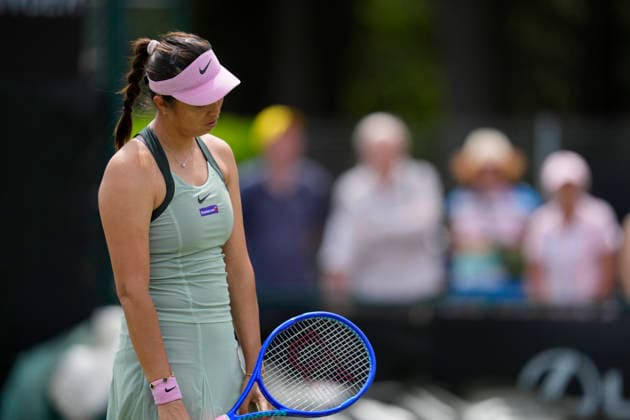 Lexus Nottingham Open - Day Six Hao Ching Chan competes during the semi-final doubles match at the 2026 Lexus Nottingham Open Women s tennis tournament at the Nottingham Tennis Centre in Nottingham, England, on June 20, 2026. Nottingham Great Britain United Kingdom  Copyright: xOwenxHammondx originalFilename:hammond-2026lexu260620_np3Pf.jpg