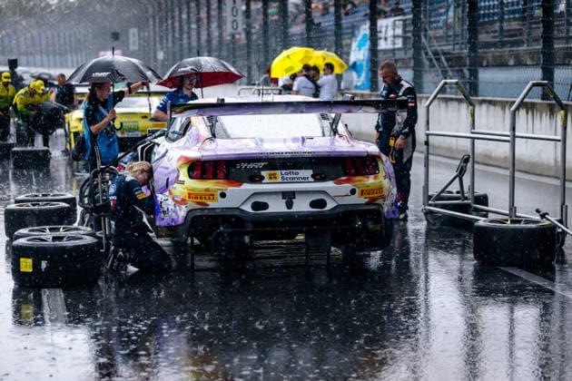 DTM, 5. + 6. Rennen DEKRA Lausitzring 2026 64 Ford Mustang GT3, HRT Ford Racing: Finn Wiebelhaus- picture by Gruppe C Photography Schipkau DEKRA Lausitzring Germany Copyright: xGruppexCxPhotographyx
