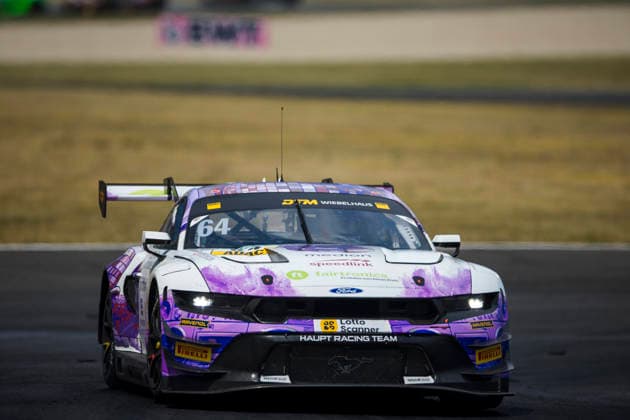 DTM, 5. + 6. Rennen DEKRA Lausitzring 2026 64 Ford Mustang GT3, HRT Ford Racing: Finn Wiebelhaus- picture by Gruppe C Photography Schipkau DEKRA Lausitzring Germany Copyright: xGruppexCxPhotographyx