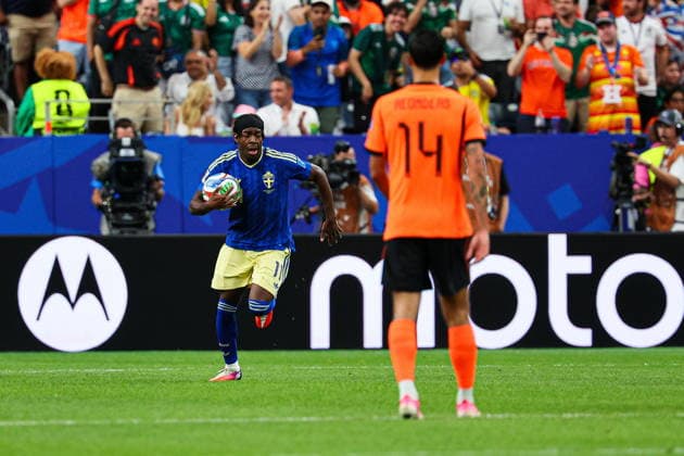 2026.06.20 Houston pilka nozna Mistrzostwa Swiata w USA Meksyk Kanada 2026 Holandia - Szwecja N z Anthony Elanga bramka gol radosc na 4-1 Foto Pawel Andrachiewicz PressFocus 2026.06.20 Houston Football - 2026 FIFA World Cup, WM, Weltmeisterschaft, Fussball in USA Canada Mexico Netherlands - Sweden Anthony Elanga bramka gol radosc na 4-1 Credit: Pawel Andrachiewicz PressFocus NEWSPIX.PL --- newspix.pl POLAND OUT! 