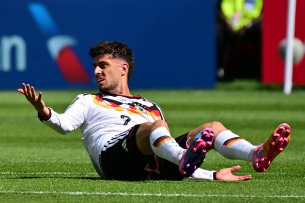 FIFA World Cup, WM, Weltmeisterschaft, Fussball 2026 - Group E - Germany vs Ivory Coast Kai Havertz of Germany gestures during the FIFA World Cup 2026 group stage match Germany against Ivory Coast, in Toronto, Canada, 20 June 2026. TORONTO United States  Copyright: xEDUARDOxLIMAx