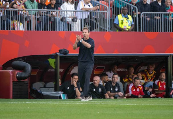 Fußball, Herren, FIFA World Cup, WM, Weltmeisterschaft, Fussball 2026, Spiel in Toronto (Gruppe E, 2. Spieltag), Deutschland - Elfenbeinküste, Trainer Julian Nagelsmann (Deutschland), 20.06. 2026, *** Soccer, Mens, 2026 FIFA World Cup, Group E match in Toronto, Matchday 2, Germany vs. Ivory Coast, Coach Julian Nagelsmann (Germany), June 20, 2026,,detected_source_language Copyright: xMatthiasxKochx