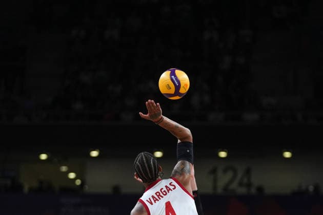 Turkiye v Germany - 2026 FIVB Volleyball Nations League ANKARA, TURKIYE - JUNE 20: Melissa Vargas (4) of Turkiye in action during the 2026 FIVB Volleyball Nations League Phase 2 match between Turkiye and Germany at the Ankara Sports Hall in Ankara, Turkiye on June 20, 2026. Dilara Irem Sancar Anadolu Ankara Turkey. Editorial use only. Please get in touch for any other usage.  Copyright: x2026xAnadoluxDilaraxIremxSancarx