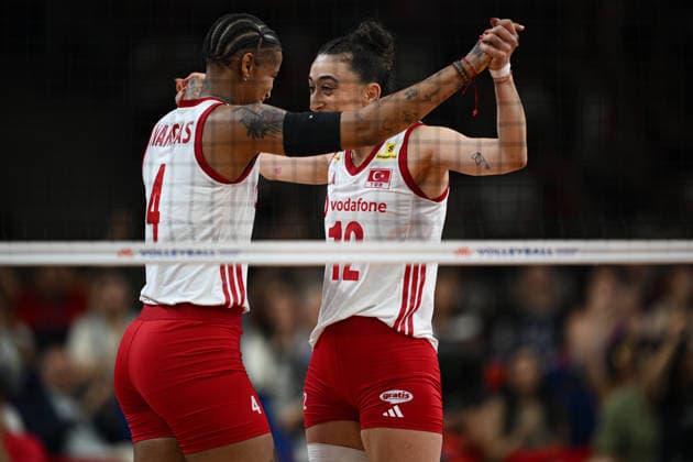 Turkiye v Germany - 2026 FIVB Volleyball Nations League ANKARA, TURKIYE - JUNE 20: Melissa Vargas of Turkiye celebrates after winning the 2026 FIVB Volleyball Nations League Phase 2 match between Turkiye and Germany at the Ankara Sports Hall in Ankara, Turkiye on June 20, 2026. Akin Celiktas Anadolu Ankara Turkey. Editorial use only. Please get in touch for any other usage.  Copyright: x2026xAnadoluxAkinxCeliktasx