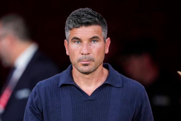 June 20, 2026, Almeria, Almeria, SPAIN: Juan Funes, head coach of Malaga CF, looks on during the Liga Hypermotion, second leg of the Playoff for LaLiga EA Sports promotion, football match played between UD Almeria and Malaga CF at UD Almeria stadium on June 20, 2026, in Almeria, Spain. UD Almeria V Malaga CF - LaLiga Hypermotion  - ZUMAa181 20260620_zaa_a181_076 Copyright: xJoaquinxCorcherox