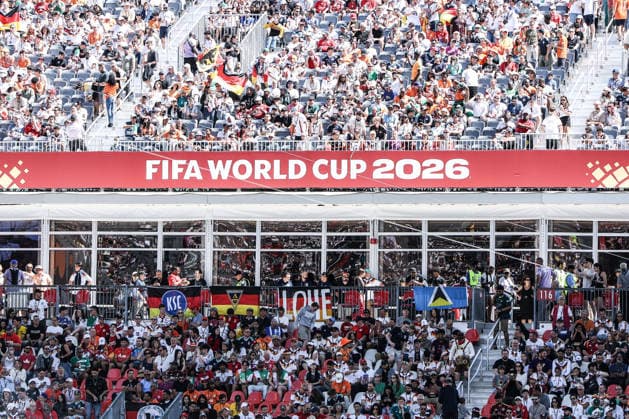 Fussball, FIFA World Cup, WM, Weltmeisterschaft, Fussball 2026 Gruppe XX - 2.Spieltag Deutschland - Elfenbeinküste 20.05.2026, BMO Field Toronto Schriftzug FIFA World Cup 2026 Toronto Toronto Stadium Ontario Kanada *** Sports, Soccer, 2026 FIFA World Cup Group XX, Matchday 2