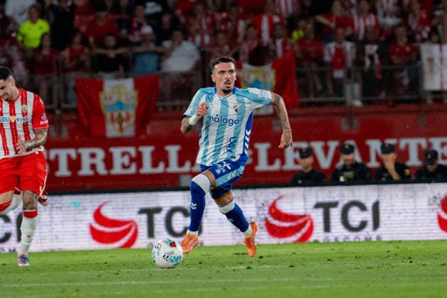 Almeria, Spain - June 20th: Joaquin Munoz (N11) in action during the promotion play-off final of La Liga Hypermotion (Segunda Division) match between Almeria and Malaga at UD Almería Stadium on June 20th, 2026 in Almeria, Spain.  Copyright: xAndresxLopezxSheridanxx xSPPx Sportspressphoto_SPR171855