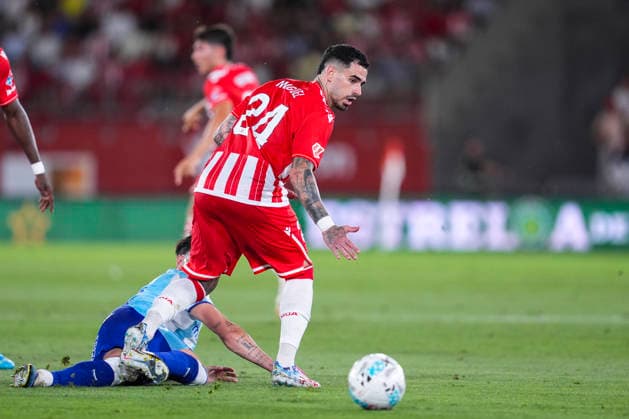 June 20, 2026, Almeria, Almeria, SPAIN: Miguel de la Fuente of UD Almeria looks on during the Liga Hypermotion, second leg of the Playoff for LaLiga EA Sports promotion, football match played between UD Almeria and Malaga CF at UD Almeria stadium on June 20, 2026, in Almeria, Spain. UD Almeria V Malaga CF - LaLiga Hypermotion  - ZUMAa181 20260620_zaa_a181_087 Copyright: xJoaquinxCorcherox