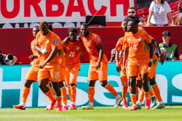 FIFA Fussball Weltmeisterschaft 2026, Gruppe E, Spiel 2, Deutschland vs Elfenbeinküste, 20.06.2026 im Toronto Stadium, Toronto Tor zum 0:1 durch Frank Kessie *** 2026 FIFA World Cup, Group E, Match 2, Germany vs. Ivory Coast, June 20, 2026, at Toronto Stadium, Toronto. Goal by Frank Kessie, 0–1.,detected_source_language Copyright: xBahhoxKarax