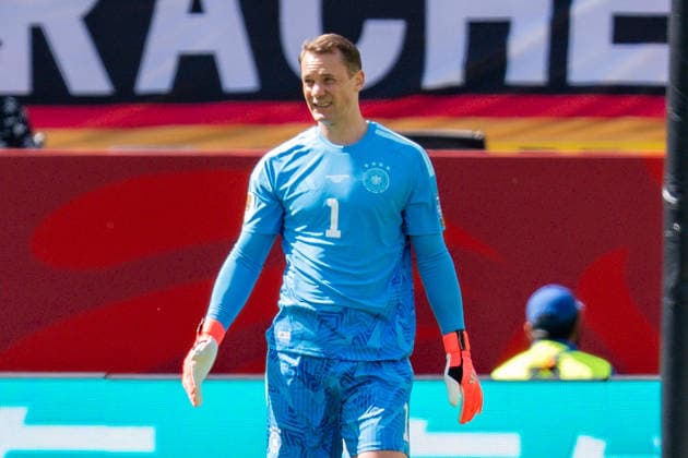 FIFA Fussball Weltmeisterschaft 2026, Gruppe E, Spiel 2, Deutschland vs Elfenbeinküste, 20.06.2026 im Toronto Stadium, Toronto Tor zum 0:1 durch Frank Kessie Manuel Neuer (Deutschland) *** 2026 FIFA World Cup, Group E, Match 2, Germany vs. Ivory Coast, June 20, 2026, at Toronto Stadium, Toronto. Goal Copyright: xBahhoxKarax