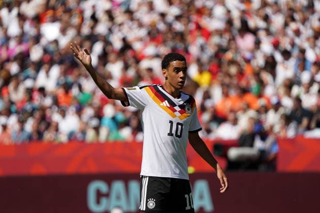 Fussball , Weltmeisterschaft 2026, FIFA WM 2026, Fussball World Cup , Canada USA, Mexico-2026, , Deutschland vs ElfenbeinKüste Germany vs Ivory Coast, Gruppenphase, Gruppen E , 20 .06.2026, Toronto Stadium Kanada, Jamal Musiala Deutschland Aktion Einzelbild, Foto Chai von der Laage FIFA regulations prohibit any use of photographs as image sequences and or quasi-video. EDITORIAL USE ONLY, *** Soccer, 2026 World Cup, FIFA World Cup 2026, Soccer World Cup, Canada, USA, Mexico 2026, , Germany vs. Ivory Coast, Group Stage, Group E, June 20, 2026, Toronto Stadium, Canada, Jamal Musiala (Germany) in action (still image), Photo by Chai von der Laage. FIFA regulations prohibit any use of photographs as image sequences and or quasi-video. EDITORIAL USE ONLY,,detected_source_language