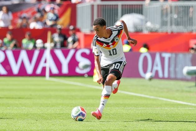Jamal Musiala 10 (Deutschland), Deutschland vs. Elfenbeinkueste, Fussball, FIFA, Weltmeisterschaft 2026, Gruppenphase, 20.06.2026 Toronto Ontario Kanada *** Jamal Musiala 10 Germany, Germany vs. Ivory Coast, Soccer, FIFA, 2026 World Cup, Group Stage, June 20, 2026, Toronto, Ontario, Canada,detected_source_language Copyright: xkolbert-press ChristianxKolbertx