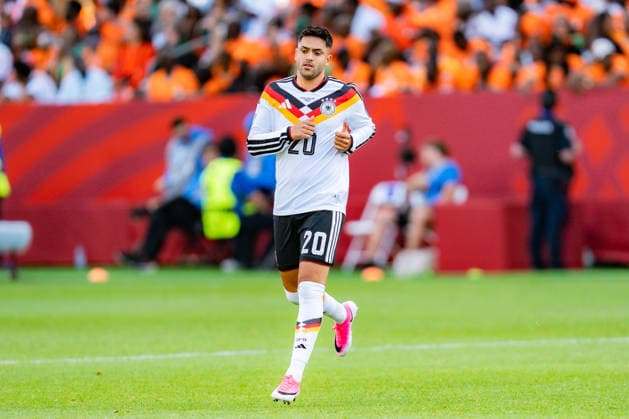FIFA Fussball Weltmeisterschaft 2026, Gruppe E, Spiel 2, Deutschland vs Elfenbeinküste, 20.06.2026 im Toronto Stadium, Toronto Auswechselung Einwechselung Leroy Sane (Deutschland) Nadiem Amiri (Deutschland) Jamie Leweling (Deutschland) Deniz Undav (Deutschland) *** 2026 FIFA World Cup, Group E, Match 2, Germany vs. Ivory Coast, June 20, 2026, at Toronto Stadium, Toronto Substitution Out Copyright: xBahhoxKarax