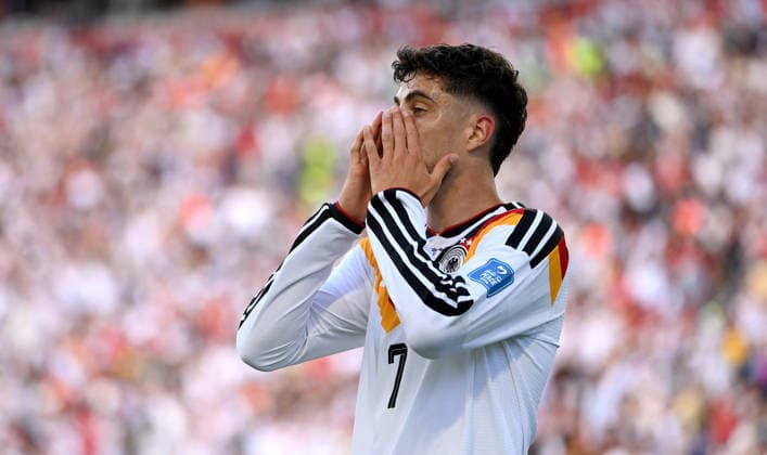 Fussball FIFA WM 2026 Vorrunde Gruppe E in Toronto Deutschland - Elfenbeinkueste 20.06.2026 Kai Havertz (Deutschland)