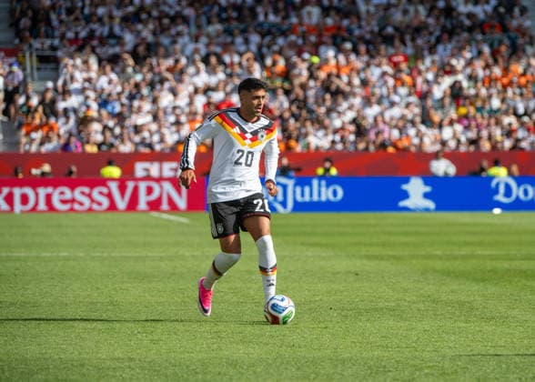 Fußball, Herren, FIFA World Cup, WM, Weltmeisterschaft, Fussball 2026, Spiel in Toronto (Gruppe E, 2. Spieltag), Deutschland - Elfenbeinküste, Nadiem Amiri (Deutschland), 20.06. 2026,