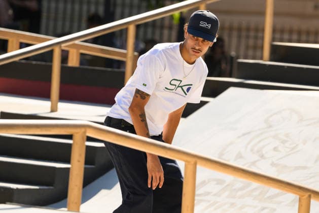 Wallace Gabriel of Brazil competes in the semi-finals of the men s street skateboard World Cup at Colle Oppio Park in Rome (Italy), June 20, 2026. andreaxstaccioli