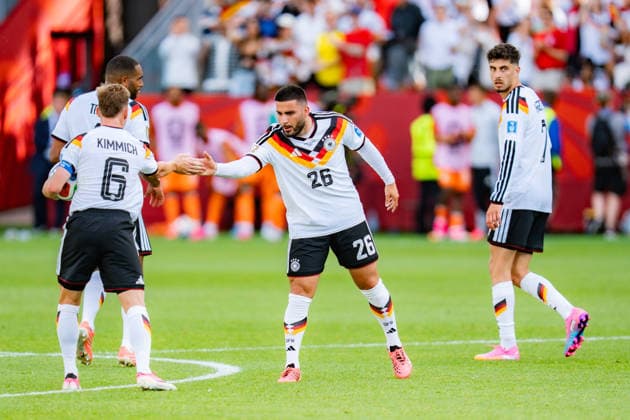 FIFA Fussball Weltmeisterschaft 2026, Gruppe E, Spiel 2, Deutschland vs Elfenbeinküste, 20.06.2026 im Toronto Stadium, Toronto Tor zum 1:1 durch Deniz Undav (Deutschland) Joshua Kimmich (Deutschland) Kai Havertz (Deutschland) Jonathan Tah (Deutschland)