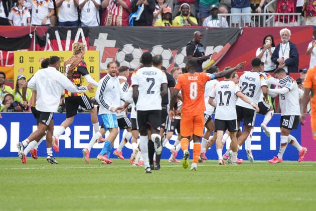 celebrate the goal, Torjubel zum 2:1 Deniz Undav (Deutschland Germany) - Toronto 20.06.2026: Deutschland vs. Elfenbeinküste, Toronto Stadium, World Cup 26 Gruppe E 2. Spieltag