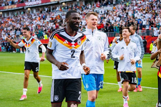 FIFA Fussball Weltmeisterschaft 2026, Gruppe E, Spiel 2, Deutschland vs Elfenbeinküste, 20.06.2026 im Toronto Stadium, Toronto Tor zum 2:1 durch Deniz Undav (Deutschland)
