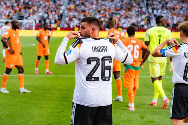FIFA Fussball Weltmeisterschaft 2026, Gruppe E, Spiel 2, Deutschland vs Elfenbeinküste, 20.06.2026 im Toronto Stadium, Toronto Tor zum 2:1 durch Deniz Undav (Deutschland)