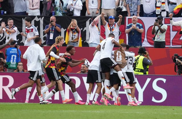 Deniz Undav (Germany) celebrate during Germany v Cote D Ivoire, Group E FIFA World Cup, WM, Weltmeisterschaft, Fussball 2026, Toronto Stadium, Toronto, Canada on June 20, 2026. Thor Wegner DeFodi Images. (Photo by DeFodi Images) -