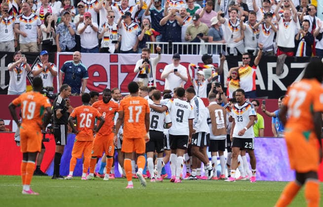 Deniz Undav (Germany) celebrate during Germany v Cote D Ivoire, Group E FIFA World Cup, WM, Weltmeisterschaft, Fussball 2026, Toronto Stadium, Toronto, Canada on June 20, 2026. Thor Wegner DeFodi Images. (Photo by DeFodi Images) -