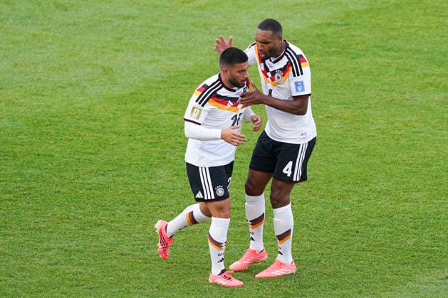 Germany v CÃ te d Ivoire, FIFA World Cup, WM, Weltmeisterschaft, Fussball 2026 Germany forward Deniz Undav (26) scores a GOAL 1-1 and celebrates with Germany defender Jonathan Tah (4) during the Germany v CÃ te d Ivoire FIFA WORLD CUP 2026 Group E match at the Toronto Stadium, Toronto, Canada on 20 June 2026 Credit: Eleanor Hoad Every Second Media Editorial use only. All images are copyright Every Second Media Limited. No images may be reproduced without prior permission. Copyright: xIMAGO EveryxSecondxMediax ESM-2045-0036 EleanorxHoadx xEveryxSecondxMediax