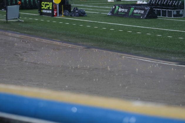 Wroclaw 20.06.2026. Zuzel FIM indywidualne mistrzostwa swiata na zuzlu sezon 2026 --- FIM Speedway Grand Prix season 2026 nz opady deszczu Fot. Kacper Staniec NEWSPIX.PL --- newspix.pl POLAND OUT! 